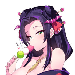 This is a pixiv picture whose title is 【激究極】ヒノエンマおねえさん.