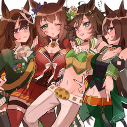 This is a pixiv picture whose title is 昭和組のお姉さん達とキスマーク.