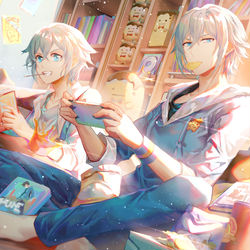 This is a pixiv picture whose title is 四葉 環.