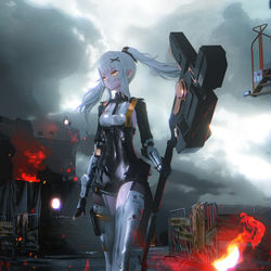 This is a pixiv picture whose title is 『 烬火· 卡列尼娜 』.