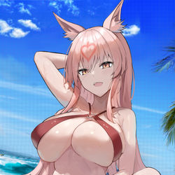 This is a pixiv picture whose title is CM.