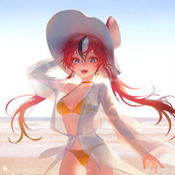 This is a pixiv picture whose title is Summer RAT ⛱️.