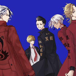 This is a pixiv picture whose title is 【腐】東卍log04.