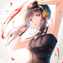 This is a pixiv picture whose title is Yor Forger.