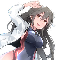 This is a pixiv picture whose title is 榛名.