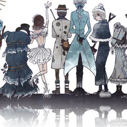 This is a pixiv picture whose title is そして誰もいなくなった.