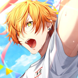 This is a pixiv picture whose title is 応援合戦.