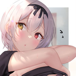 This is a pixiv picture whose title is お着替え中のアリシアちゃん♪.