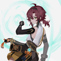 This is a pixiv picture whose title is 31日目、鹿野院平蔵.