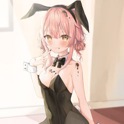 This is a pixiv picture whose title is チョコバニーちゃん.