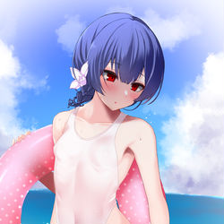 This is a pixiv picture whose title is 凛世Summer.