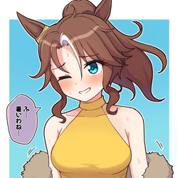 This is a pixiv picture whose title is 肩だしが見たい衣装.