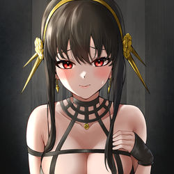 This is a pixiv picture whose title is ヨル・フォージャー.