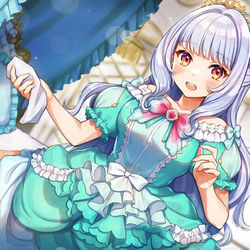 This is a pixiv picture whose title is 異世界王女👑.