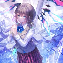 This is a pixiv picture whose title is その日が来たなら.