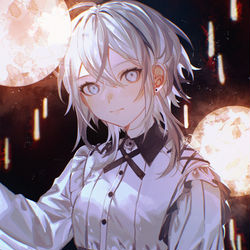 This is a pixiv picture whose title is 衛星.
