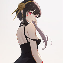 This is a pixiv picture whose title is Yor Forger.