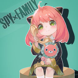 This is a pixiv picture whose title is 阿尼亚.