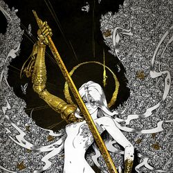 This is a pixiv picture whose title is Malenia, Goddness of Rot.