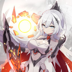 This is a pixiv picture whose title is Kiana Kaslana.