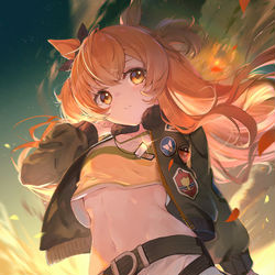 This is a pixiv picture whose title is トップガン.