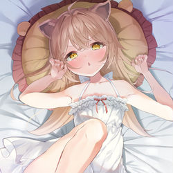This is a pixiv picture whose title is がお.
