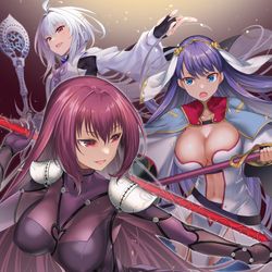 This is a pixiv picture whose title is スカサハマルタプーリン.