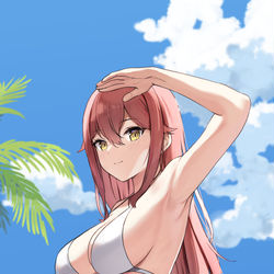 This is a pixiv picture whose title is Summer.