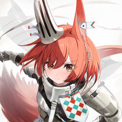 This is a pixiv picture whose title is フレイムテイル.