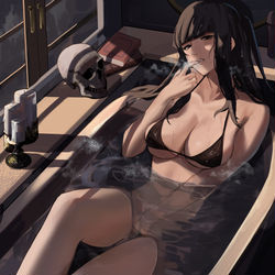 This is a pixiv picture whose title is Tharja.
