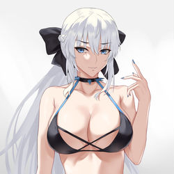 This is a pixiv picture whose title is 王姐水着.