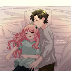 This is a pixiv picture whose title is 寝ている「ダミアニャ」.