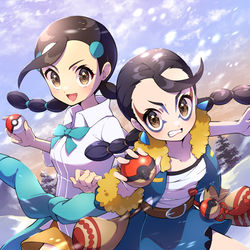 This is a pixiv picture whose title is スズナ＆オタケ.
