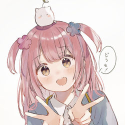 This is a pixiv picture whose title is ひょこっと🌱.