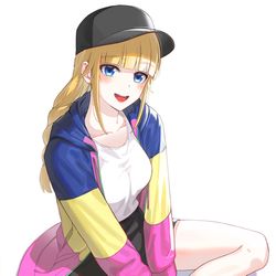 This is a pixiv picture whose title is ★.
