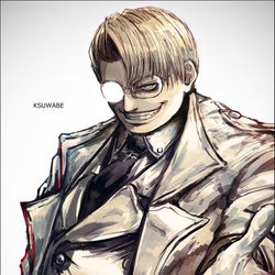 This is a pixiv picture whose title is 少佐.