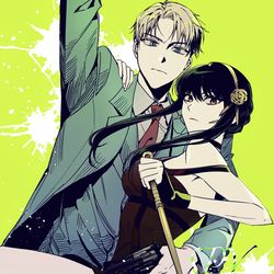 This is a pixiv picture whose title is SPY×FAMILY.