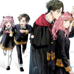 This is a pixiv picture whose title is SPY×FAMILY.
