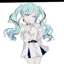 This is a pixiv picture whose title is ジレンマ.
