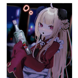 This is a pixiv picture whose title is 🐼.
