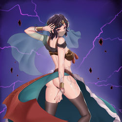 This is a pixiv picture whose title is ,i>.