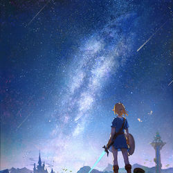 This is a pixiv picture whose title is 星辰.