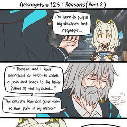 This is a pixiv picture whose title is Arknights# 125.