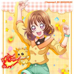 This is a pixiv picture whose title is らんらん.
