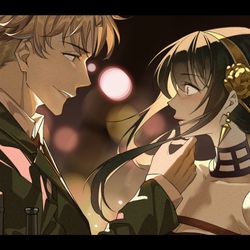 This is a pixiv picture whose title is SPY×FAMILY.