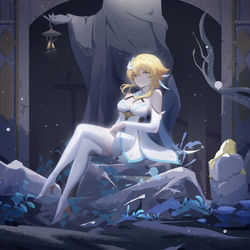 This is a pixiv picture whose title is 荧.