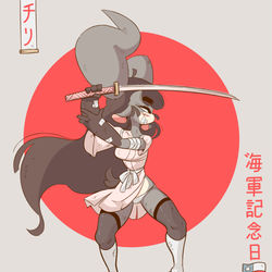 This is a pixiv picture whose title is Chile's Navy Day (2022).