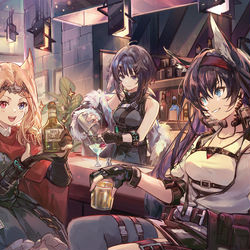 This is a pixiv picture whose title is 🥃.