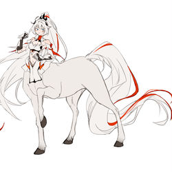 This is a pixiv picture whose title is centaurs.