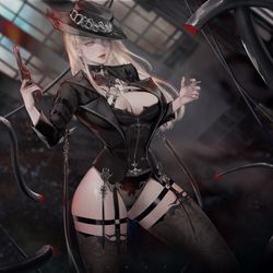 This is a pixiv picture whose title is Lostark Gunslinger.